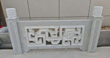 邵阳芝麻白河道栏杆 桥栏杆