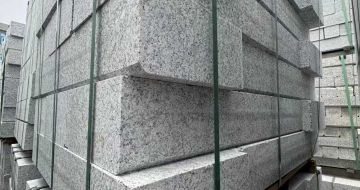 邵阳芝麻白路牙石 马路牙子