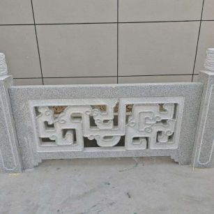 邵阳芝麻白河道栏杆 桥栏杆