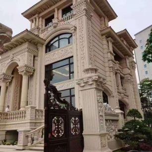 邵阳黄金麻别墅外墙异形定制