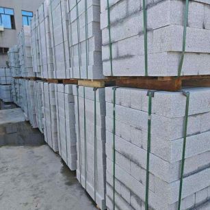 邵阳芝麻白路牙石，路侧石