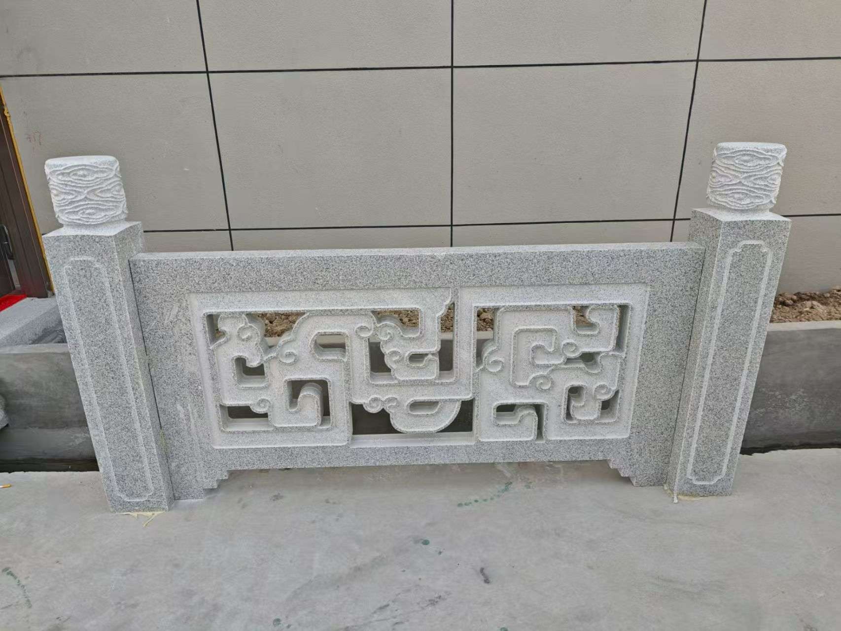 邵阳芝麻白河道栏杆 桥栏杆
