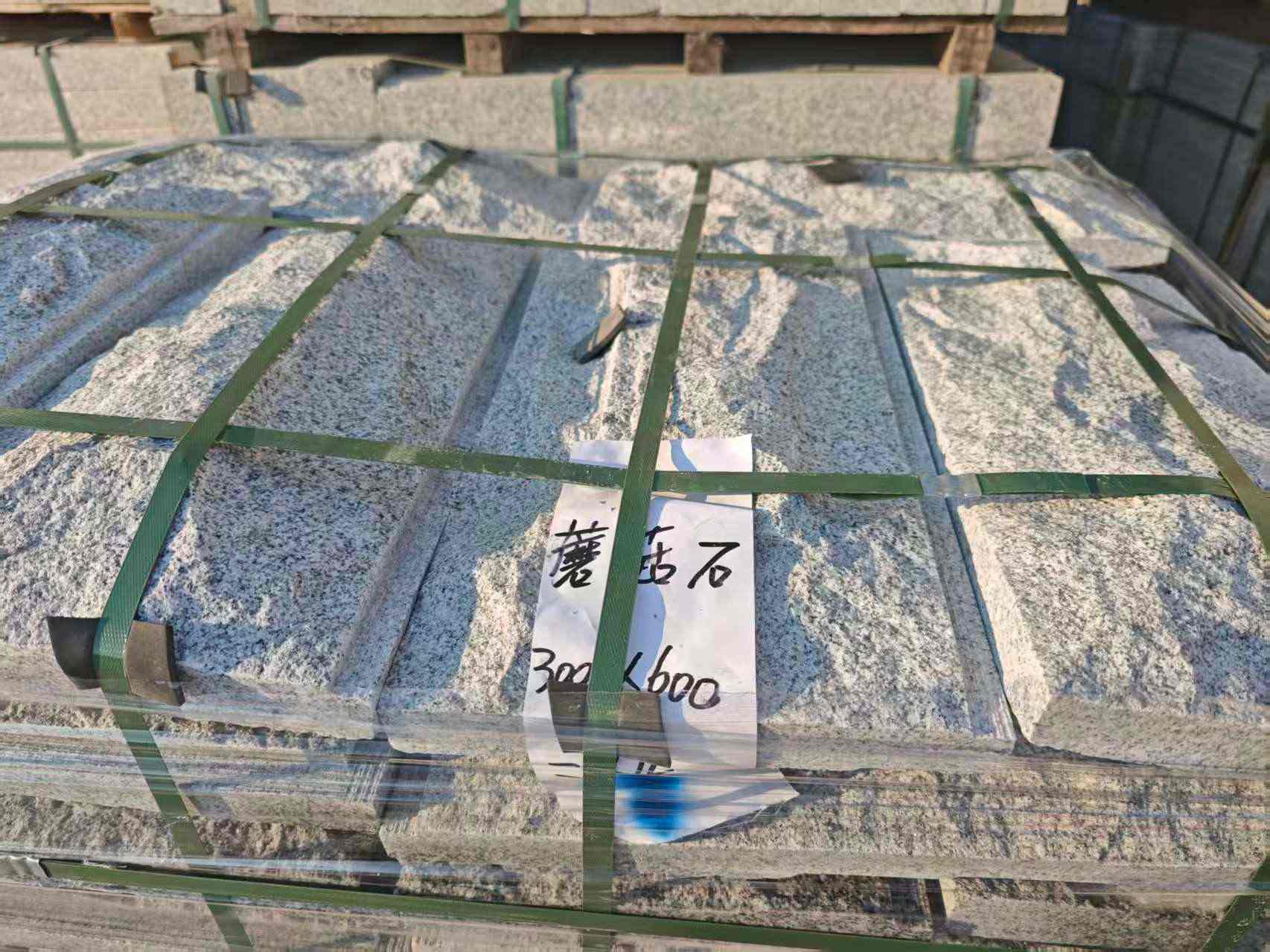 邵阳芝麻白蘑菇石，自然面